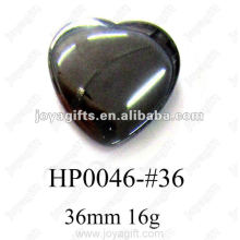 Pendentifs coeur Hematite 36MM